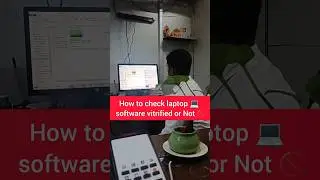 How to check software verified or not 🚫 #laptoptricks #laptop #computertips #newlaptop #computer