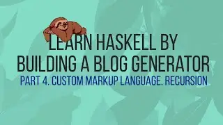 LHBG 4. Custom markup language. Recursion.