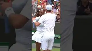 Serena Williams wins rally with ninja reflexes #Shorts