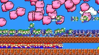 The 100 Mario Luigi Kirby Sonic Collection