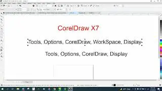 Corel Draw Tips & Tricks Mouse Wheel not Zooming