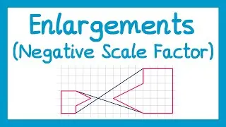 Enlargements (Negative Scale Factor) - GCSE Higher Maths