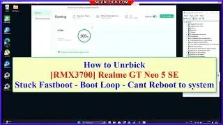 FIx Realme GT Neo 5 SE RMX3700 - Stuck Fastboot - Boot Loop - Cant Reboot to system