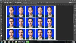 How to create passport size photo in adobe photoshop cs6 - Make passport size photo step by step