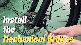 How To Install The Mechanical Brake Sensor on The EBIKE?