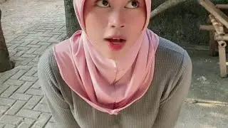 live jilbab cantik baju rajut goyang tipis tips boba padet menggoda #fyp #bigolive #viralyoutube