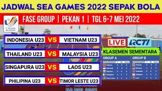 Jadwal Sea Games 2022 Sepak Bola | Vietnam vs Indonesia | Pekan 1 | Siaran Langsung Live Rcti