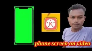 How to set phone screen on video || Phone screen set on editing video