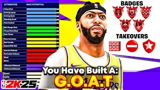 Official The Best Popper Shooting Center Build on NBA 2K25 Best 2-Way Inside The Arc Threat Best 7'0