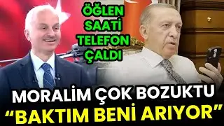 MORALİM BOZUKTU, TELEFONU AÇTIM BAKTIM CUMHURBAŞKANI ARIYOR...