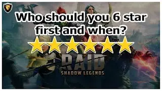 RAID: SL - Who should you 6 star first and when?