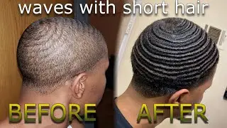 HOW TO GET WAVES WITH SHORT HAIR!