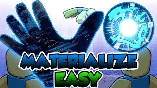 HOW TO GET MATERIALIZE GLOVE IN SLAP BATTLES EASY WITH TIPS | ROBLOX