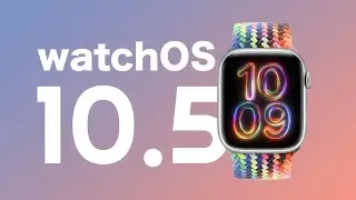 A Apple liberou atualização watchOS 10.5