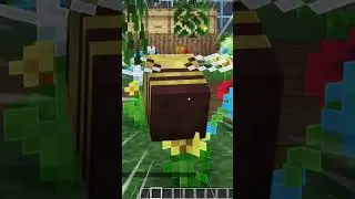 Minecraft Bees Are a Bit Silly