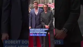 Chris Hemsworth Receives Star On Hollywood Walk Of Fame | 10 News First