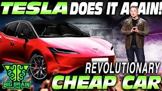 Tesla Does It Again! A Revolutionary Cheap Car Set to Dominate!