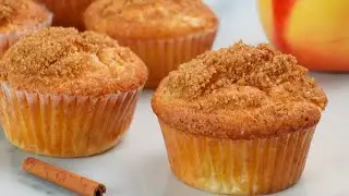 Easy Apple Cinnamon Muffins in 30 Minutes! 🍎 | Soft, Moist & Perfect for Fall!