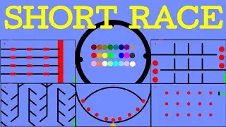 24 Marble Race Special: Short Race (by Algodoo)