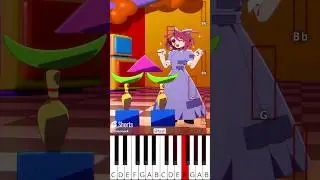 Life of Gloinks in 30 seconds (@fash) The Amazing Digital Circus Animation - Octave Piano Tutorial