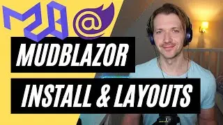 .NET 6 Blazor 🔥 MudBlazor UI Component Library - Installation & Layouts