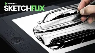 SketchFLIX - 033 | How to sketch a SEDAN