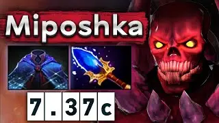 Мипошка на Шадоу Демоне, как же много пользы! - Miposhka Shadow Demon 7.37 DOTA 2