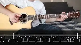 Badass Percussion Fingerstyle Riff (with TABs)