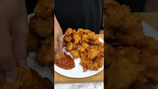 Monsoon Special Corn Pakoda ASMR Cooking || #shorts #asmr #indianasmrworld #cooking #monsoonspecial