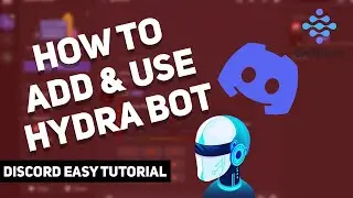 Adding and Using Hydra Bot on Your Discord Server! 2024 [New Method]