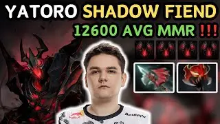🔥 Yatoro Cook With SHADOW FIEND Safelane Enemy RAGE 🔥 7.37d YATOROGOD - Dota 2