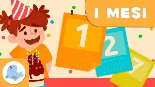 I mesi dell'anno - Vocabolario per bambini