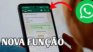 NOVA ATUALIZAÇÃO DO WHATSAPP! Olha uma Nova Função Chegou