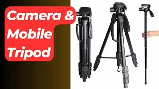 CAMBOFOTO Camera Tripod | Tripod for DSLR
