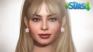 Margot Robbie as BARBIE 🌸 | The Sims 4 CAS + DOWNLOAD LINKS