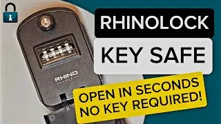 How to Open a Rhinolock Keysafe WITHOUT the Key or Code (Simple Trick!) 