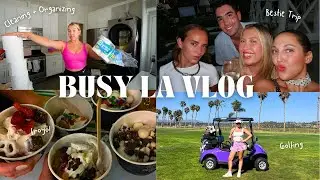 LA VLOG: Cleaning/Organizing My New House, Trivia Night & Girls Trip w @LexieLombard !