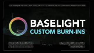 How to Create Custom Burn-ins - Baselight Tutorial