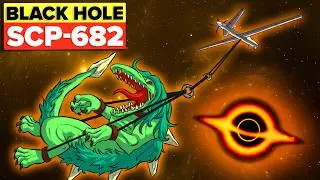 SCP-682 vs A Black Hole