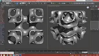 3d Tutorial | Cubic Lattice Abstract | 3dsmax