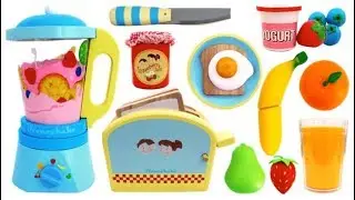 Toy Blender & Toaster Playset Pretend Play