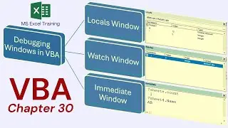 3 Types of Debugging Windows in VBA | Locals, Watch & Immediate