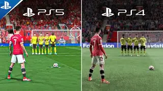 FIFA 22 | PS5 vs PS4 | Gameplay & Graphics Comparison