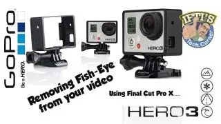 GoPro - What is FishEye and how to remove it from your video in seconds! (FCPX Tutorial)