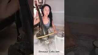 Dinosaur 🦖 Cello Jam #cello #vikings