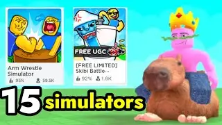 Top 15 Best Roblox Simulators