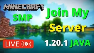 Minecraft SMP is back Minecraft Smp Join Me Now | Java 1.20.1 public server ip in description