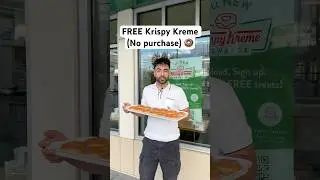 Free Krispy Kreme Donuts 🍩 