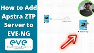 How to add Apstra ZTP server to EVE-NG