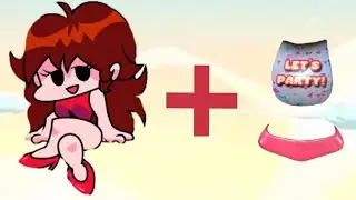 FNF Girlfriend + Chica Costume= ? |FNF animations |FNF characters
